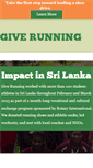 Mobile Screenshot of giverunning.org